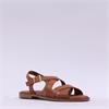 Oh My Sandals Flat Strappy Slingback - Cognac